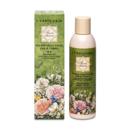 Парфюмированный флюид для тела L'Erbolario Fiori Chiari Smoothing Body Fluid Белые цветы, 200 мл