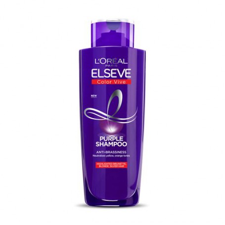 Тонирующий шампунь L’Oreal Paris Elseve Color Vive Purple Shampoo для осветленных и мелированных волос, 200 мл
