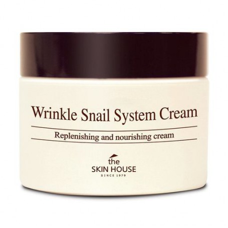 Крем для лица The Skin House Wrinkle Snail System Cream Улиточный, 50 мл