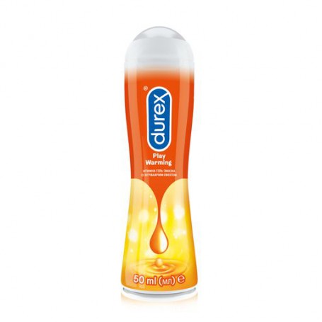 Интимный гель-смазка Durex Play Warming с согревающим эффектом (лубрикант), 50 мл