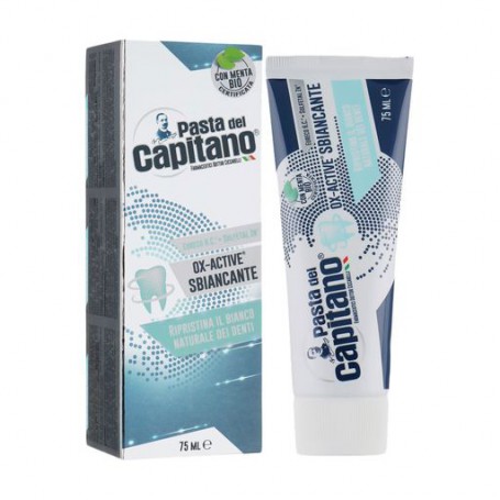 Отбеливающая зубная паста Pasta del Capitano Ox-Active Sbiancante, 75 мл
