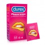 Презервативы Durex Pleasuremax С ребрами и точками, 12 шт
