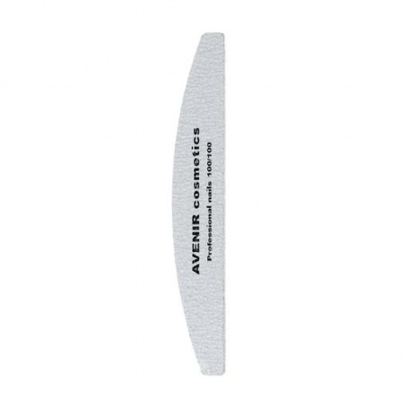 Пилочка для ногтей профессиональная Avenir Cosmetics 100/100 грит №004 (луна)