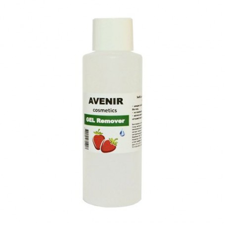 Средство для снятия гель-лака Avenir Cosmetics Клубника, 100 мл
