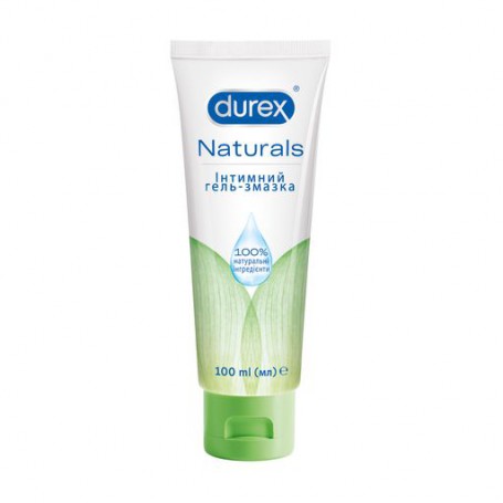 Интимный гель-смазка Durex Naturals (лубрикант), 100 мл