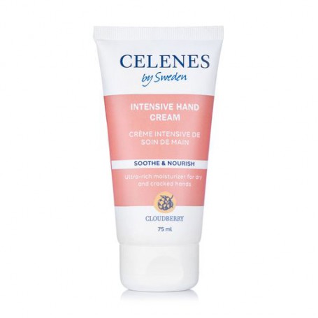 Интенсивный крем для рук Celenes Cloudberry Intensive Hand Cream, с морошкой без запаха, 75 мл