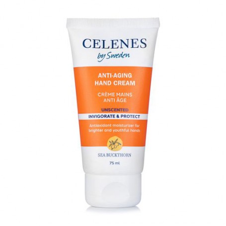 Антивозрастной крем для рук Celenes Sea Buckthorn Antiaging Hand Cream-Unscented, 75 мл