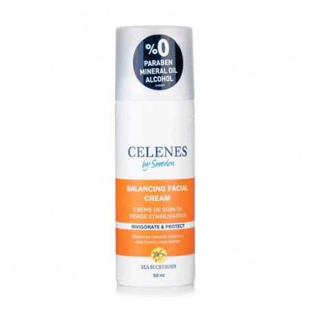 Крем для лица Celenes Sea Buckthorn с облепихой для жирной и комбинированной кожи, 50 мл
