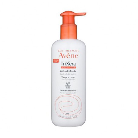 Легкое питательное молочко для тела Avene Trixera Nutrition Nutri-Fluid Lotion, 400 мл