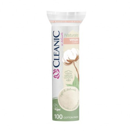 Ватные диски Cleanic Naturals Virgin Cotton, 100 шт
