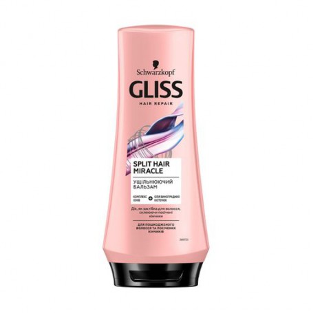 Уплотняющий бальзам Gliss Split Hair Miracle для поврежденных волос и секущихся кончиков, 200 мл