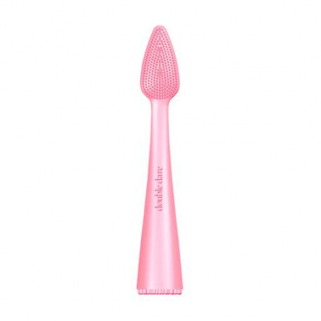 Щеточка массажная силиконовая для Т-зоны Double Dare Innovative Multi-Functional Buddy Mini, Pastel Red, Розовая, 1 шт