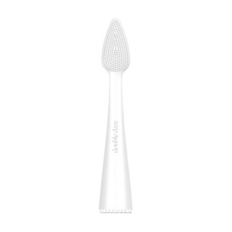 Щеточка массажная силиконовая для Т-зоны Double Dare Innovative Multi-Functional Buddy Mini, White, Белая, 1 шт