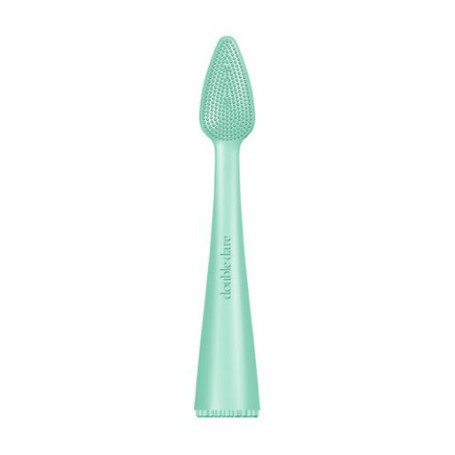 Щеточка массажная силиконовая для Т-зоны Double Dare Innovative Multi-Functional Buddy Mini, Pastel Green, Мятная, 1 шт