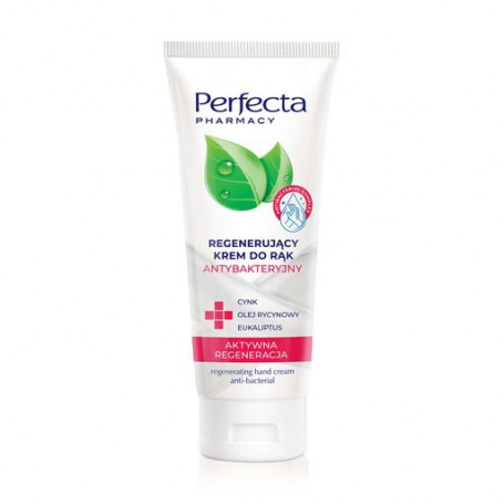 Восстанавливающий антибактериальный крем для рук Perfecta Regenerating Hand Cream Anti-Bacterial, 80 мл