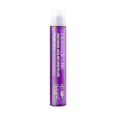 Восстанавливающий филлер для волос FarmStay Derma Cube Panthenol Healing Hair Filler с пантенолом, 13 мл