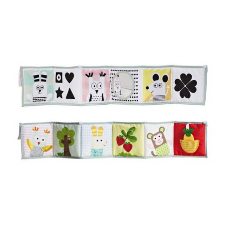 Развивающая книжка-раскладушка Taf Toys Мышки-Мартышки, с рождения (12025)