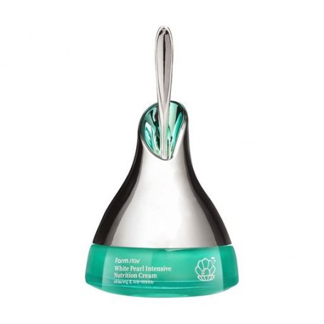 Интенсивный питательный крем FarmStay White Pearl Intensive Nutrition Cream с экстрактом белого жемчуга, 50 г