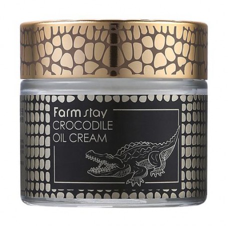 Крем для лица FarmStay Crocodile Oil Cream с жиром крокодила, 70 мл