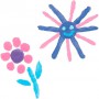 Пальчиковые краски Ses Creative Eco girly Юные художницы, 4 цвета в пластиковых баночках, от 4 лет (24927S)