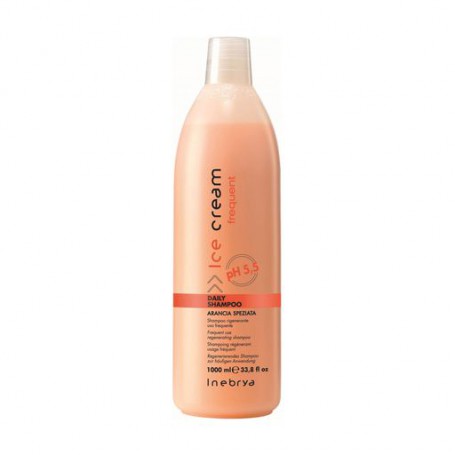 Шампунь для волос Inebrya Frequent Ice Cream Daily Shampoo Регенерирующий, для частого применения, 1 л