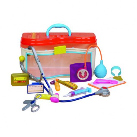 Игровой набор Battat Добрый доктор Айболит, 12 аксессуаров, от 2+ лет (BX1230Z)