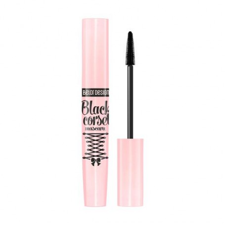 Моделирующая тушь для ресниц Belor Design Black Corset Mascara черная, 9.8 г