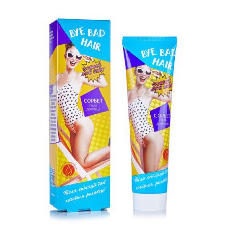 Сорбет после депиляции BYE BAD HAIR Sorbet For Skin, 100 мл