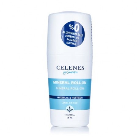 Термальный део-роллер Celenes Thermal Mineral Roll-On Hydrate & Refresh ароматный, для всех типов кожи, 75 мл
