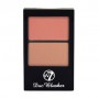 Румяна для лица W7 Duo Blusher 2-цветные, 01, 3 г