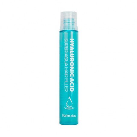 Питательный филер для волос FarmStay Hyaluronic Acid Super Aqua Hair Filler с гиалуроновой кислотой, 13 мл