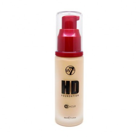 Тональный крем W7 HD Foundation Natural Beige, 30 мл