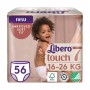 Набор подгузников-трусиков Libero Touch Pants размер 7, 16-26 кг, 2*28 шт