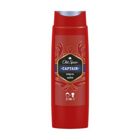 Мужской гель-шампунь для душа 2 в 1 Old Spice Captain, 250 мл