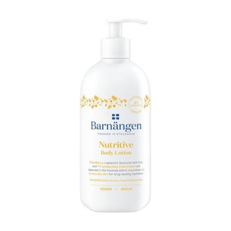 Лосьон для тела Barnangen Nutritive Body Lotion с морошкой, для сухой и очень сухой кожи, 400 мл
