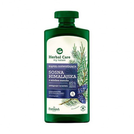 Освежающее гель-масло для ванны и душа Farmona Herbal Care Сосна и мед манука, 500 мл