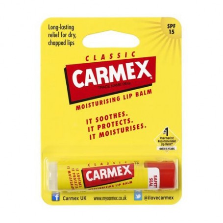 Бальзам-стик для губ Carmex Classic Lip Balm SPF 15 Classic, 4.25 г