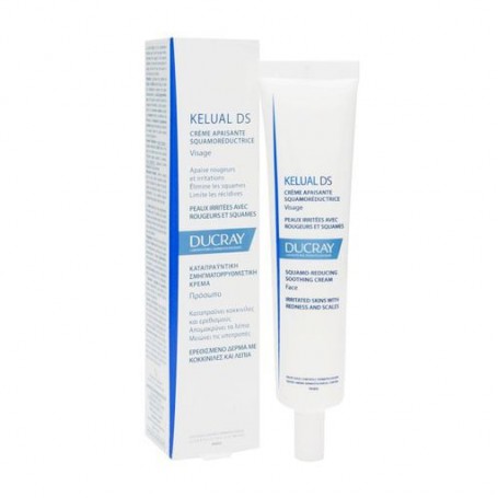Смягчающий крем для устранения шелушений Ducray Kelual Ds Squamo-Reducing Soothing Cream, 40 мл
