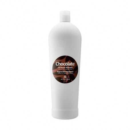 Шампунь Kallos Cosmetics Chocolate Full Repair Shampoo для сухих и посеченных волос, 1 л
