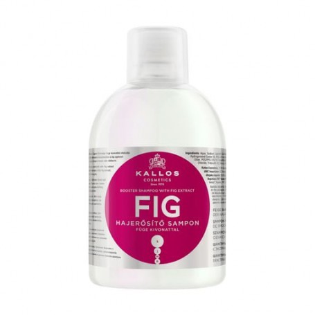 Укрепляющий шампунь для волос Kallos Cosmetics Fig Booster Shampoo With Fig Extract с экстрактом инжира, 1 л