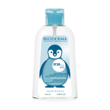 Детская мицеллирная вода Bioderma АВСDerm Н2О Micellar Water, 1 л