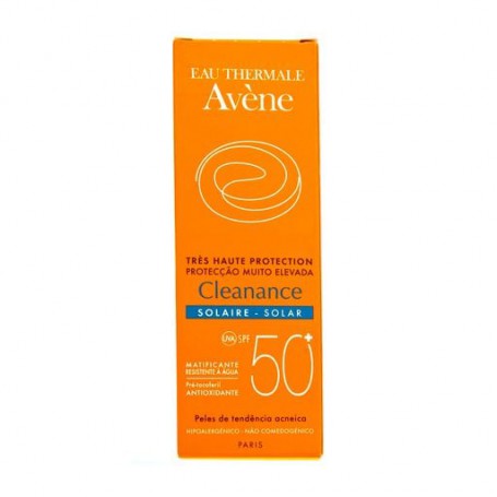 Сонцезащитный крем Avene Solaires Cleanance Sunscreen SPF50+ для жирной кожи, 50 мл