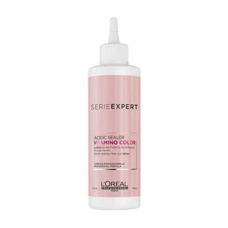 Молочко L'Oreal Professionnel Serie Expert Acidic Sealer Vitamino Color для сияния цвета окрашенных волос, 210 мл