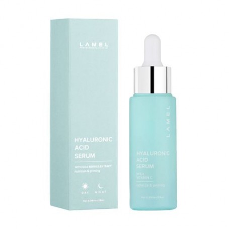 Сыворотка для лица Lamel Professional Hyaluronic Acid Serum Сияние и детоксикация, с гиалуроновой кислотой и витамином С, 29 мл