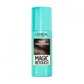 Тонирующий спрей для волос L'Oreal Paris Magic Retouch Темно-каштановый, 75 мл