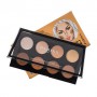 Палетка хайлайтеров и корректоров для лица Parisa Cosmetics Highlight And Contour Pro Palette HL-08, 21.6 г