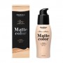 Матирующая тональный крем для лица Parisa Cosmetics Matte Color Liquid Foundation F-06, 08 Телесно-бежевый, 35 мл