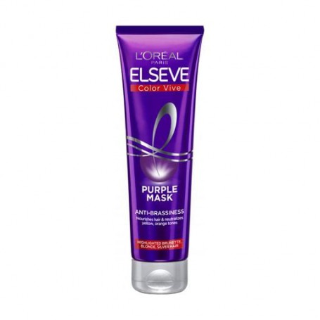 Тонирующая маска L'Oreal Paris Elseve Color Vive Purple Мask для осветленных и мелированных волос, 150 мл