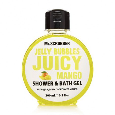 Гель для душа Mr.Scrubber Jelly Bubbles Juicy Mango для всех типов кожи, 300 мл