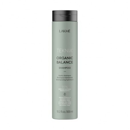 Бессульфатный увлажняющий шампунь для волос Lakme Teknia Organic Balance Shampoo, 300 мл